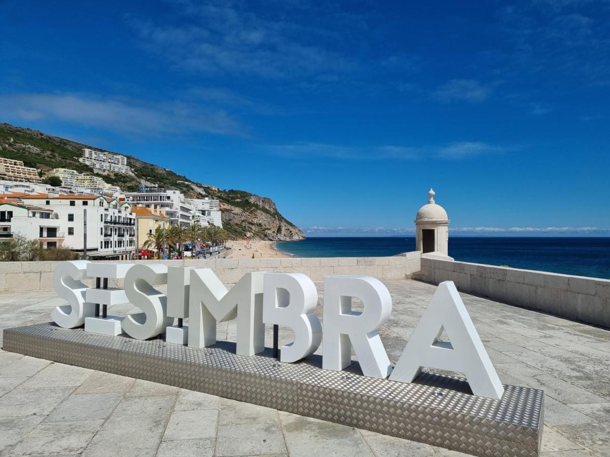 Casa Mar E Sol, New Apartment Near The Beach With Balcony Sesimbra Exterior foto