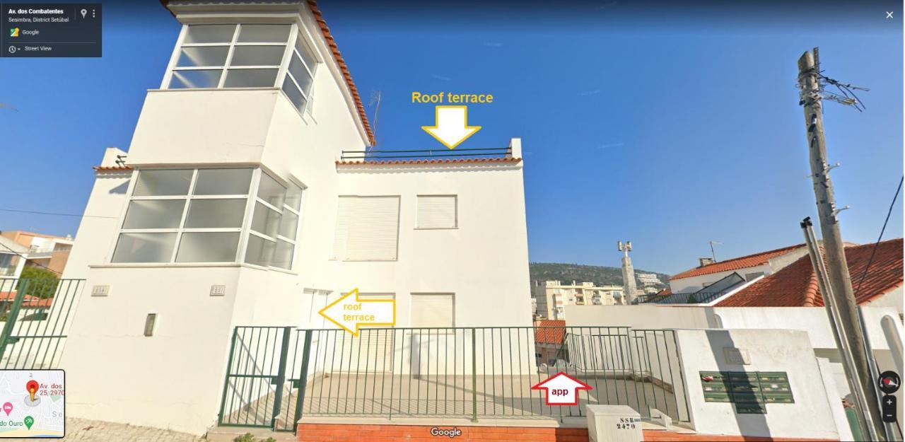 Casa Mar E Sol, New Apartment Near The Beach With Balcony Sesimbra Exterior foto